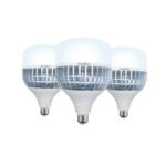 Kit 3 Lampada Led 80w E27 E40 Bulbo Forte 6500k Branco Frio Industrial Alta Potência Grande Bivolt 110v 220v Goodlux