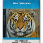 Papel Foto A4 230g Glossy Brilhante Masterprint 100 Folhas Cor Branco