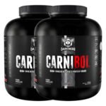 Suplemento Em Po 2 Carnibol Proteína Da Carne 1,8kg Darkness Sabor Chocolate