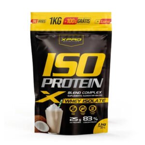 Whey Protein Isolado Iso Blend Complex Zero Açucar Cocada 1.100kg Xpro Nutrition
