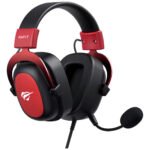 Headset Gamer Havit H2002d Fone de ouvido over-ear gamer Vermelho Compatível com PS4/PS5/xbox/One/Series/pc