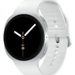 Smartwatch Samsung Galaxy Watch 8 40mm Prateado com Bluetooth e Wi-Fi