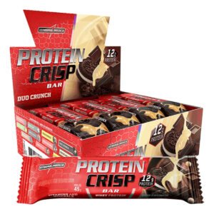 Barra De Proteína Crisp Bar 12 Unidades – Duo Crunch – Integralmédica