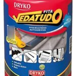 Manta Asfáltica Auto Adesiva Dryko VedaTudo Aluminizada para Telhado 20cm x 10m