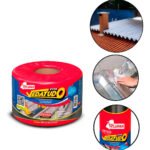 Manta Asfáltica 10cm Auto Adesiva Aluminizada Fita Vedatudo Multiuso Telhado – Dryko Aluminio
