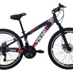 Bicicleta Aro 26 Vikingx Tuff X-25 Grau Freeride Vmaxx Rl Cor Laranja/roxo Tamanho Do Quadro 13.5