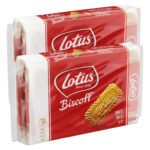 Kit 2 Pacotes Biscoito Belga Lotus Biscoff Pocket 124g