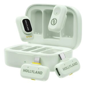 Micrófono Inalámbrico Hollyland Lark A1 Combo Verde-claro