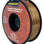 Filamento De Impressora 3d Petg 1,75mm 1kg Masterprint Bronze