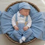 Saída De Maternidade Menino 100% Algodão Arthur Azul Celeste 0 A 3 Meses